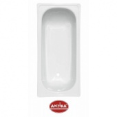 Ванна стальная (ВИЗ) 1,2*0,7 м Antika "Белая орхидея" цвет белый (без ранта) (ножки в к-те)