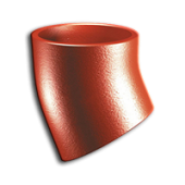 30º SML Короткий отвод / Колено чугунное