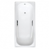 Ванна стал. 170х75 ITALICA с ручками + компл. подставок. WHITE WAVE