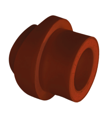 Седло вварное ПП D140-50 AntiFire (красный)