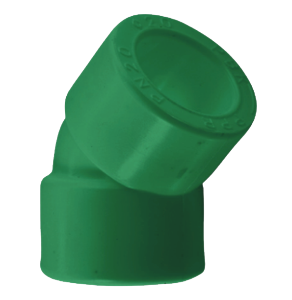 Угольник ПП 45гр. D40 AntiFire(зеленый)