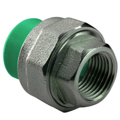 Муфта комбинир. раз. растр. ПП D32-1 1/4'ВР AntiFire(зеленый)