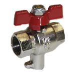 Шаровый кран для термодатчика R 3/4"