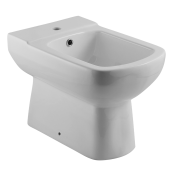 Биде Домино/Престиж белый напольный без комплекта с креплением 560х360х400 Kirovit (Кировская керамика)