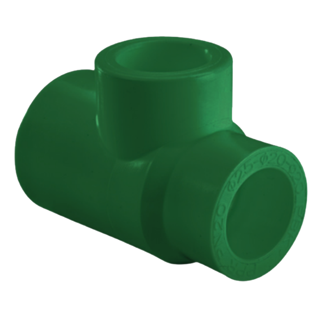 Тройник ПП переходный D75х40х75 AntiFire(зеленый)