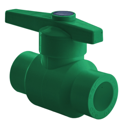 Кран шаровый ПП D32 AntiFire(зеленый)