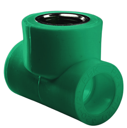 Тройник комбинир. ПП D32х1/2'х32 ВР AntiFire(зеленый)