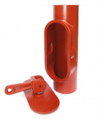 SML Ревизия чугунная с замком с перекидным рычагом