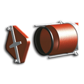 SML Безраструбная заглушка с прижимными скобами