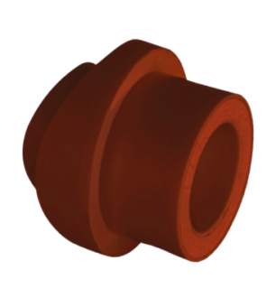 Седло вварное ПП D140-40 AntiFire (красный)