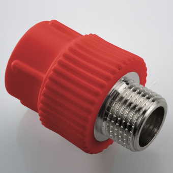 Муфта комбинир. раз. ПП D63-2'НР AntiFire(красный)