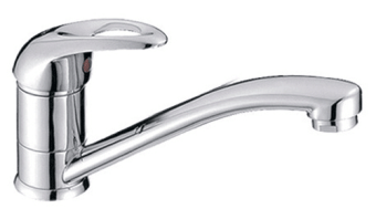 смеситель кухня LEDEME картридж д.35мм L-15см L4515