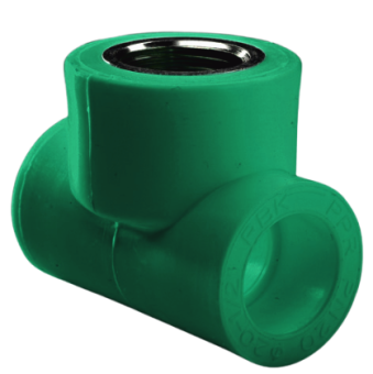 Тройник комбинир. ПП D40х1/2'х40 ВР AntiFire(зеленый)